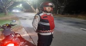Personel Polsek Lemahabang Laksanakan Patroli Prekat Di Malam 17 Agustus 2026