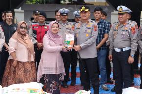Polres Subang Terima Bantuan Bibit Jagung dari Dinas Pertanian untuk Dukung Ketahanan Pangan