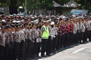 973 Personel Gabungan Polri, TNI dan Pemerintah Siap Amankan Pawai Takbiran di Kota Mataram