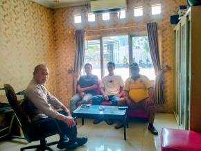 Bhabinkamtibmas Desa Anggadita Polsek Klari Terus Sosialisasikan Bahaya TPPO