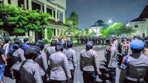 Kapolres Karawang Turun Langsung, 204 Personel Kawal Aksi Mahasiswa di DPRD Tetap Kondusif