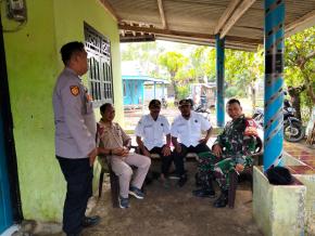 Sinegritas TNI-POLRI dilakukan Oleh Anggota Polsek Batujaya dan Anggota Koramil Batujaya