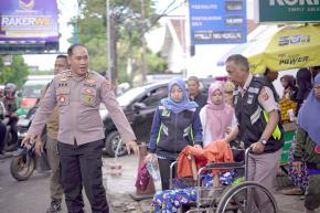 POLRI BERIKAN PENDAMPINGAN DAN FASILITASI PENGOBATAN BAGI PASIEN ATENSI KAPOLRI