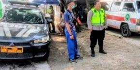 Pastikan RS Medika Cikalong Aman, Personil Polsek Jatisari Lakukan Patroli