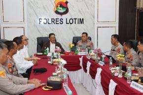 Astamarena Kapolri Cek Langsung Progres Gedung Satpas BPKB Polres Lombok Timur