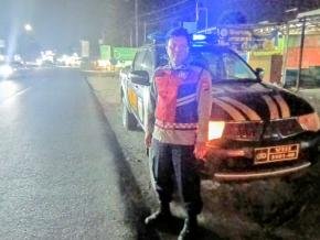 Cegah Kejahatan Malam, Patroli Polsek Telagasari Laksanakan Patroli di Wilayah Rawan