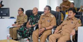 Bupati Sukabumi Bersama Sekda & Forkopimda  Ikuti Rakor Pengendalian Inflasi Tahun 2025