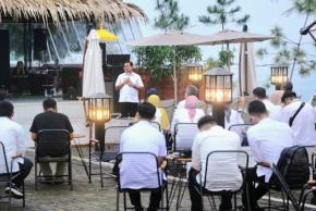 Bupati Sumedang Dony Ahmad Munir Hadiri Silaturahmi Praja IPDN dengan IKAPTK di Tampomas Eco Park