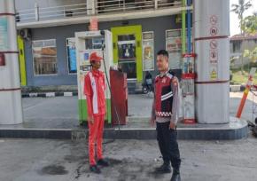 Upaya Cegah Tindak Kriminalitas di Wilkum Binaan, Kunjungi SPBU Prekat Polsek Banyusari Berikan Rasa Aman