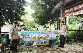 Personil Polsek Tegalwaru Giat PAM Operasi Lilin Lodaya Nataru 2025 - 2026