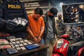 Pengembangan Kasus Lukman yang diamankan di Bangle, Polres Karawang Ringkus Pemasok Sabu di Green Harmony