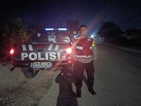 Polsek Telagasari Giatkan Patroli ke Wilayah Rawan Antisipasi Gukamtibmas Malam