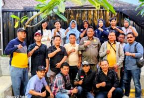 AWPI (Asosiasi Wartawan Profesional Indonesia) Gelar Rapat Bulanan dan Jalin Silaturahmi Antar Anggota.