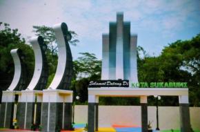 Wali Kota Sukabumi Ayep Zaki Meresmikan Tugu Batas Kota yang Berlokasi di Jalan Letkol Eddie Soekardi Jalur Lingkar Selatan