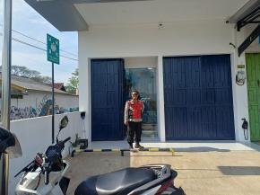 Upaya Anggota Polsek Batujaya Ciptakan Keamanan di Bank Mandiri Unit Batujaya dan mengantisipasi terjadinya Pencurian/Pembobolan ATM