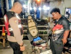 Polsek Banyusari Gencar Melaksanakan Razia Sepeda Motor Berknalpot Brong