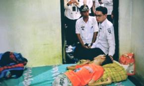 Wabup Sumedang M. Fajar Aldila Kunjungi Kurniawan yang Lumpuh Sejak Lahir