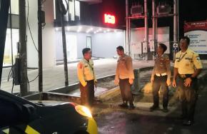 Patroli Rutin Polsek Cikampek Pesan Kantibmas Security Rumah Sakit SMC Antisipasi Gukantibmas