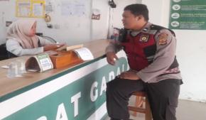 Aipda Agus Personel Polsek Lemahabang Laksanakan Patroli KRYD Di Obyek Vital